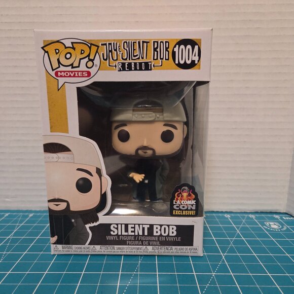 Funko POP Movies Jay and Silent Bob Reboot Silent Bob LACC 1004 Vinyl Figure - Picture 1 of 6